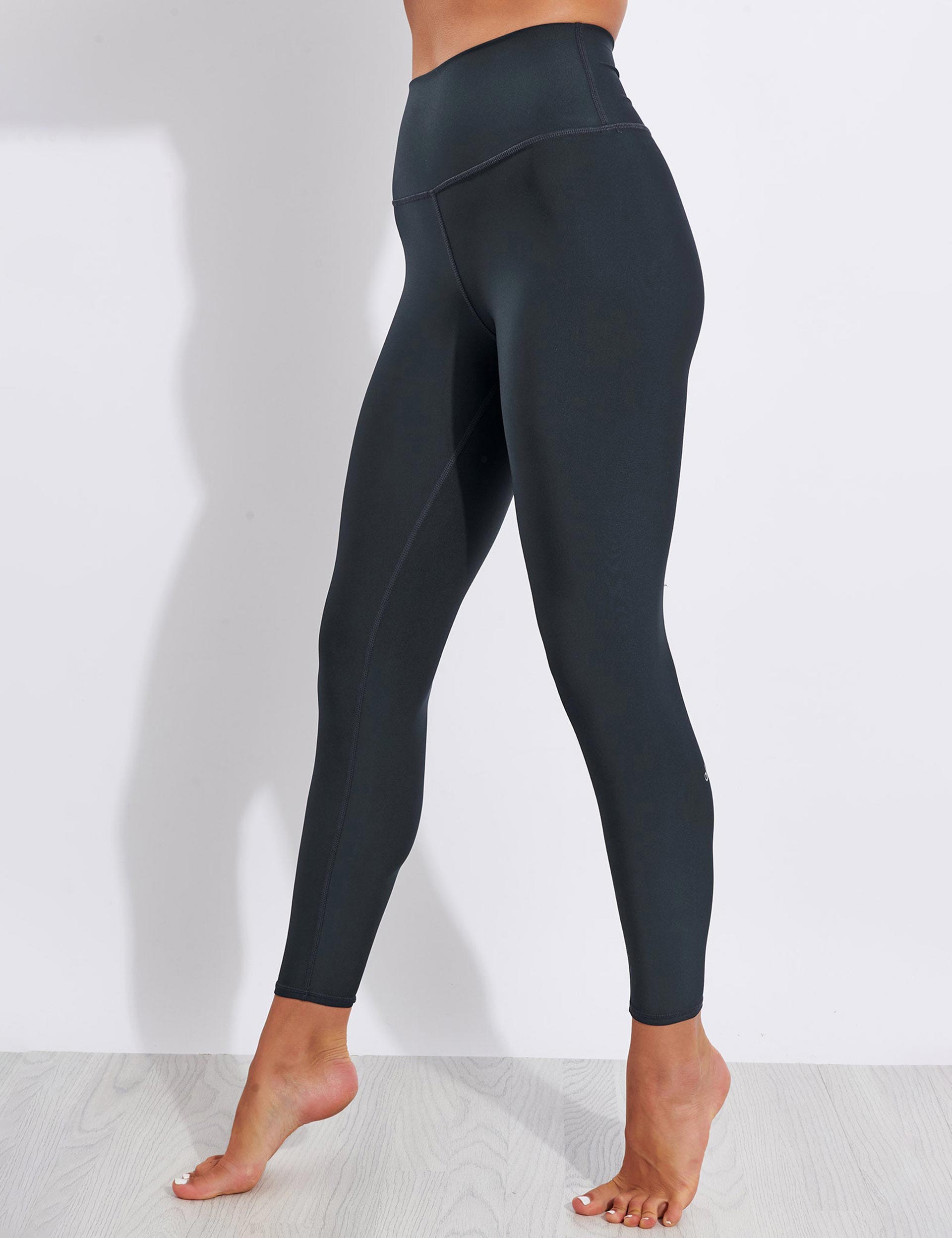 Buy Alo Yoga® High-waist Alosoft Highlight Legging - Black At 40% Off