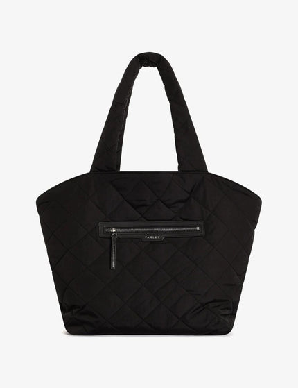 Varley amos reversible quilt tote-blackimage1- The Sports Edit