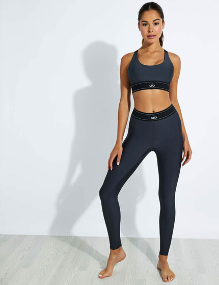 Alo Yoga Airlift High Waisted Suit Up Legging - Anthraciteimage3- The Sports Edit