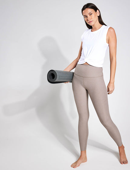 Beyond Yoga Spacedye Caught In The Midi High Waisted Legging - Birch Heatherimage4- The Sports Edit