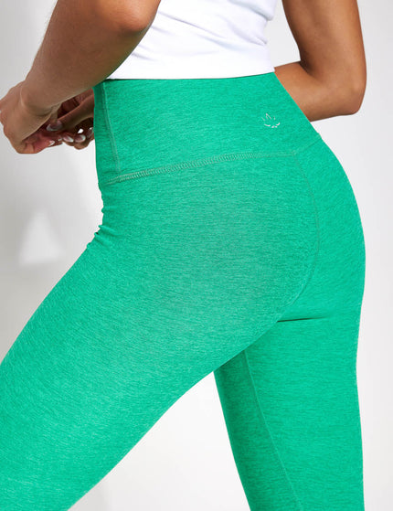 Beyond Yoga Spacedye Caught In The Midi High Waisted Legging - Green Grass Heatherimage3- The Sports Edit