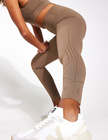 BORN Saril Legging - Walnutimage4- The Sports Edit