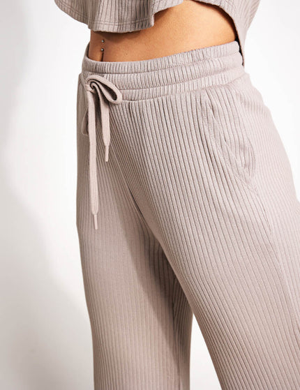 Beyond Yoga Well Traveled Wide Leg Pant - Birchimage4- The Sports Edit