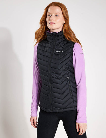 Columbia Powder Lite Insulated Vest - Blackimage1- The Sports Edit