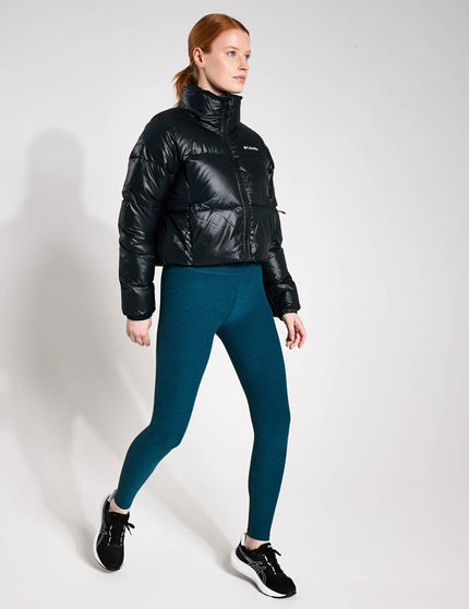 Columbia Puffect Cropped Puffer Jacket - Black Glossimage4- The Sports Edit