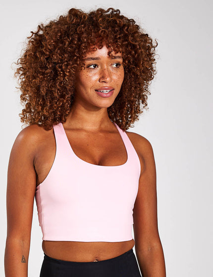 Girlfriend Collective Paloma Bra Classic - Candy Pinkimage1- The Sports Edit