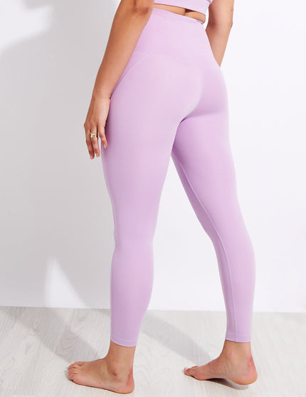 Girlfriend Collective Compressive High Waisted 7/8 Legging - Lilacimage2- The Sports Edit