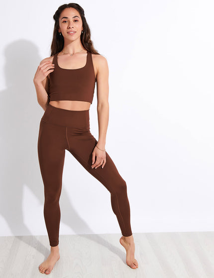Girlfriend Collective Compressive High Waisted Legging - Earthimage3- The Sports Edit