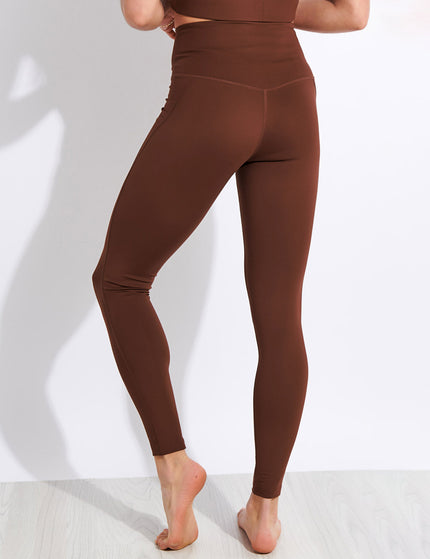 Girlfriend Collective Compressive High Waisted Legging - Earthimage2- The Sports Edit