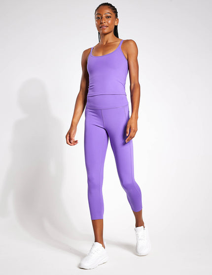 Girlfriend Collective Gemma Scoop Tank - Retro Violetimage4- The Sports Edit