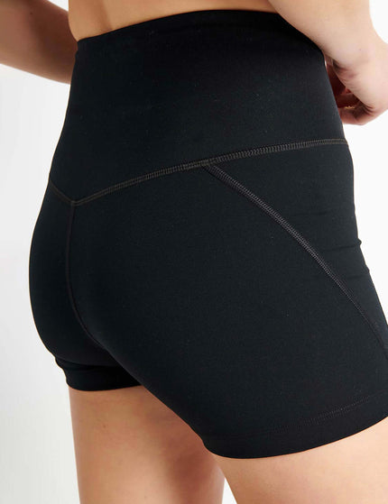 Girlfriend Collective High Waisted Run Short - Blackimage4- The Sports Edit