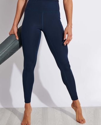 Compressive High Waisted Legging - Midnight