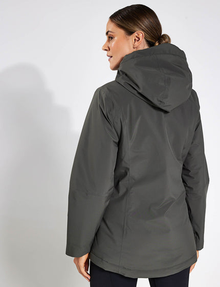 Goodmove Insulated Waterproof Jacket - Dark Oliveimage2- The Sports Edit