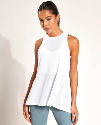 Kendall-XR Tank Top - Signature White