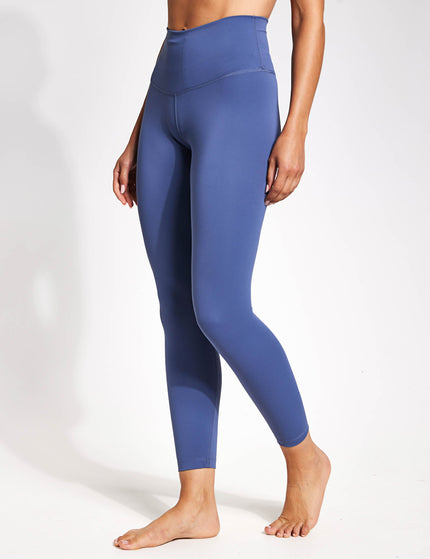 Nike Yoga Dri-FIT 7/8 Leggings - Diffused Blue/Particle Greyimage1- The Sports Edit