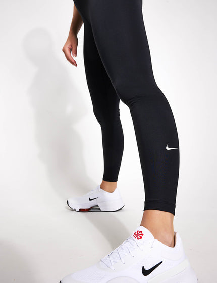 Nike One Leggings - Black/Whiteimage6- The Sports Edit