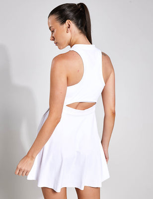 Dri-FIT Advantage Tennis Dress - White/Black