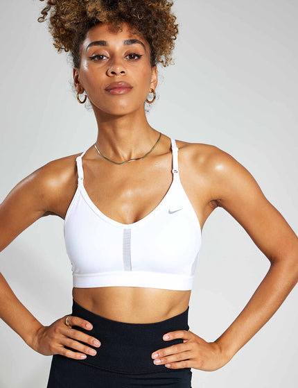 Nike black clearance indy sports bra