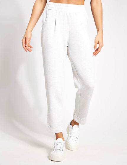 Varley The Rolled Cuff Pant 25" - Ivory Marlimage1- The Sports Edit
