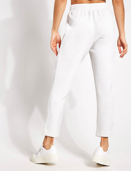 Varley The Rolled Cuff Pant 25" - Ivory Marlimage2- The Sports Edit
