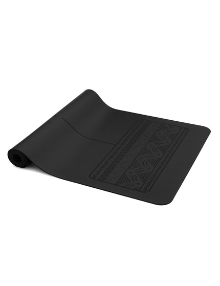 YOGI BARE Paws Natural Rubber Yoga Mat 4mm - Blackimage5- The Sports Edit