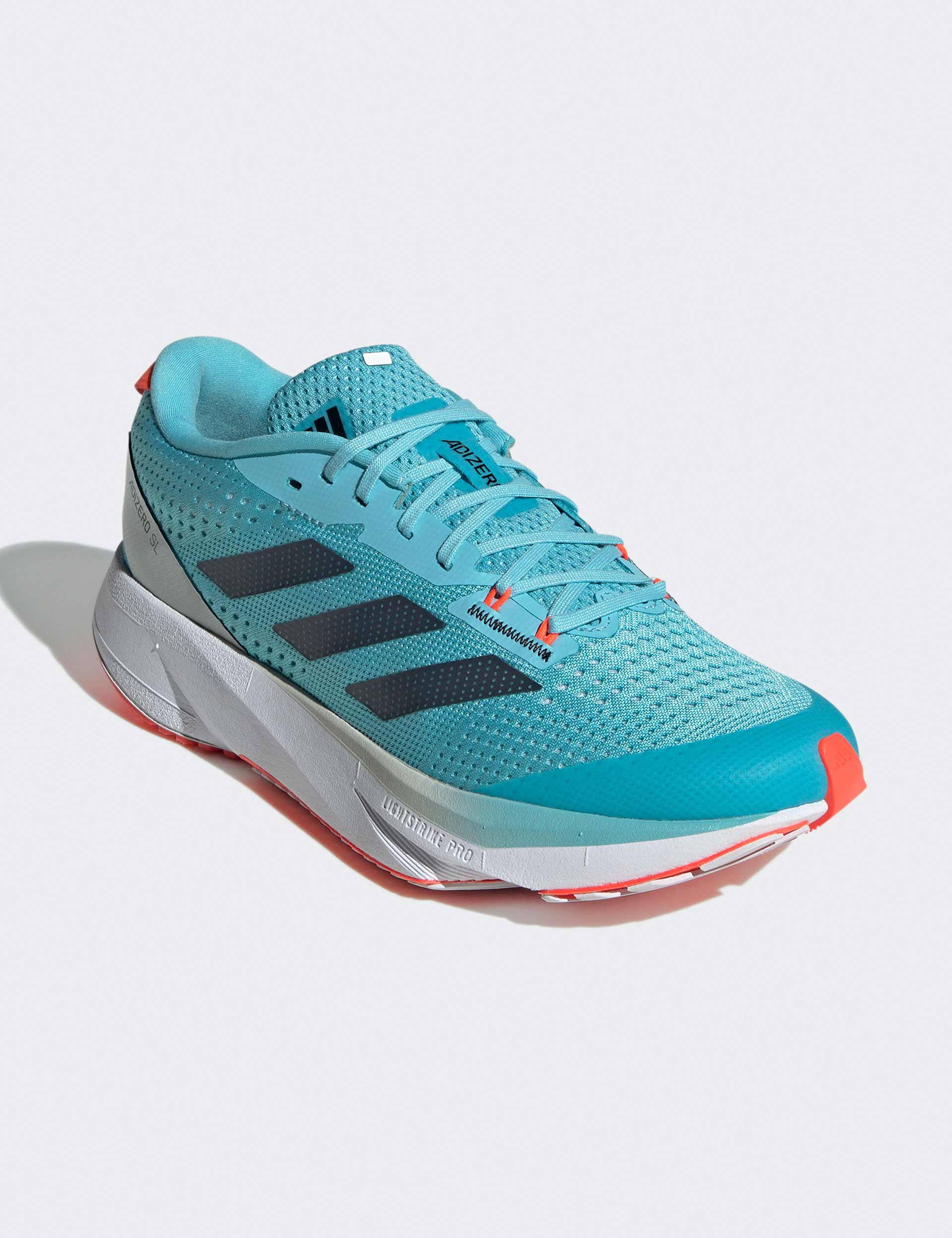 adidas Adizero SL Shoes Light Aqua Carbon Red The Sports Edit