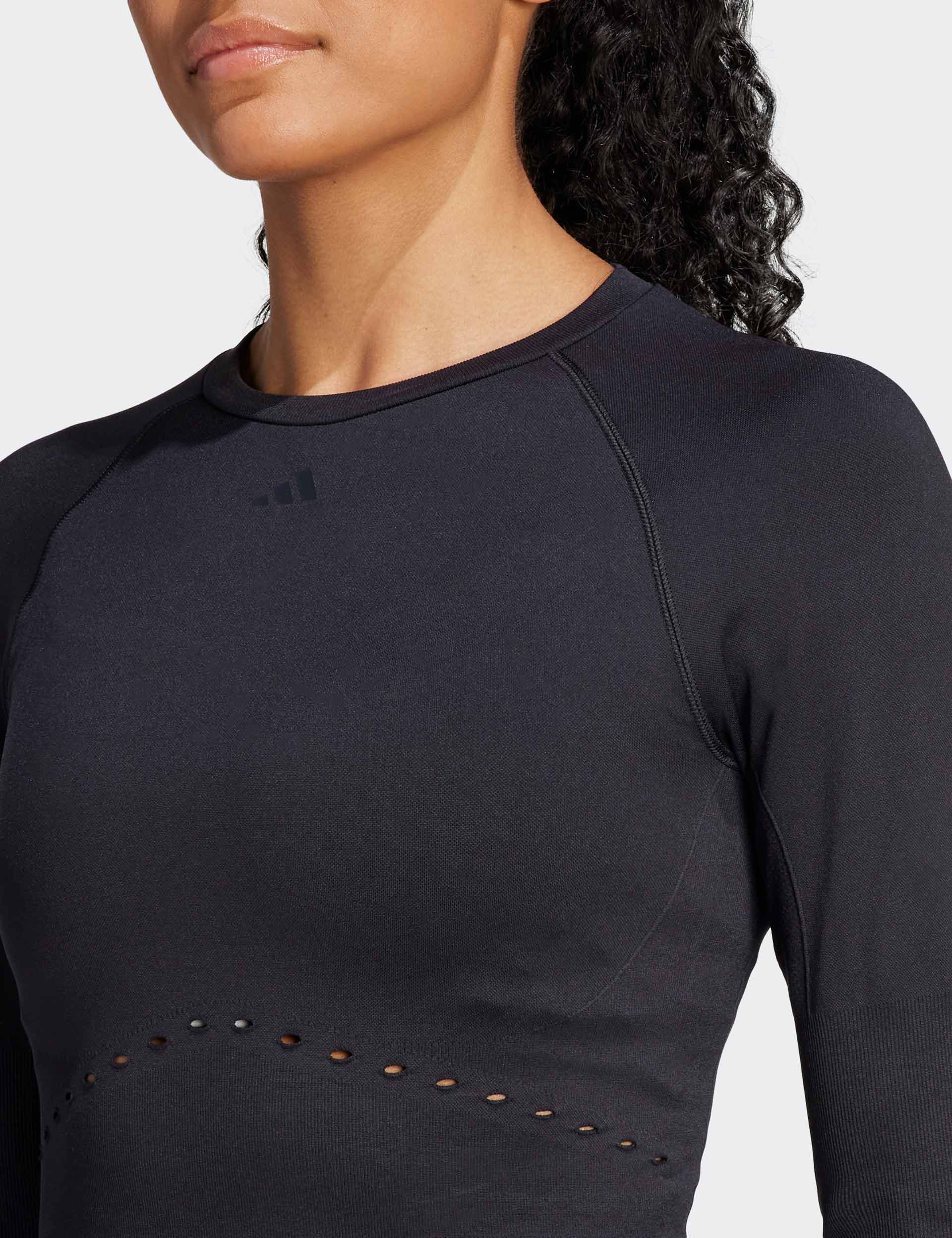 Womens long sleeve hot sale adidas top