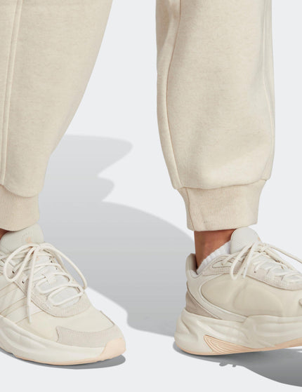 adidas ALL SZN Fleece Joggers - Ecru Tint Melangeimage5- The Sports Edit