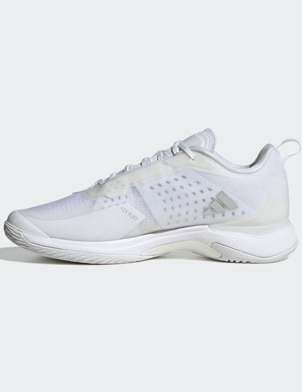 Adidas Avacourt Shoes - Cloud White/Silver Metallicimage3- The Sports Edit