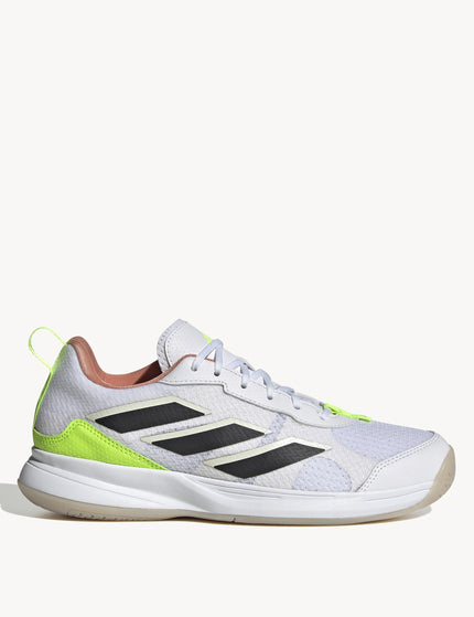 Adidas Avaflash Low Tennis Shoes - Cloud White/Core Black/Lucid Lemonimage1- The Sports Edit