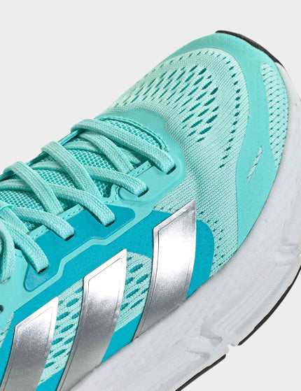 Adidas Questar Shoes - Flash Aqua/Silver Metallic/Solar Redimage5- The Sports Edit