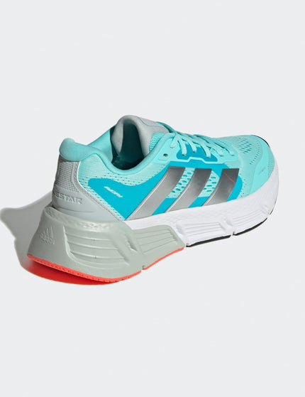 Adidas Questar Shoes - Flash Aqua/Silver Metallic/Solar Redimage4- The Sports Edit
