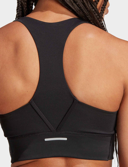 adidas Run Pocket Medium-Support Bra - Blackimage4- The Sports Edit