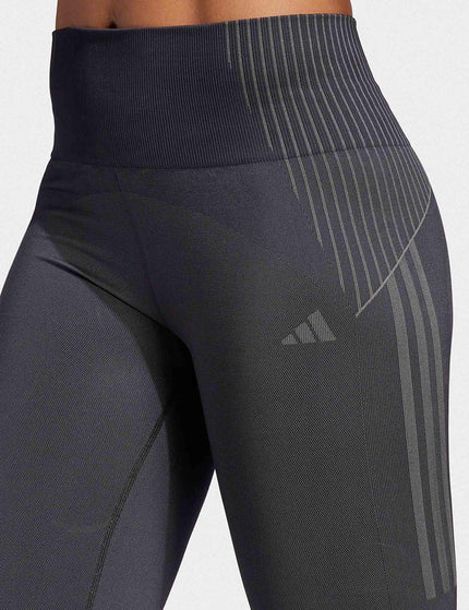 adidas Seamless Branded 7/8 Leggings - Blackimage4- The Sports Edit