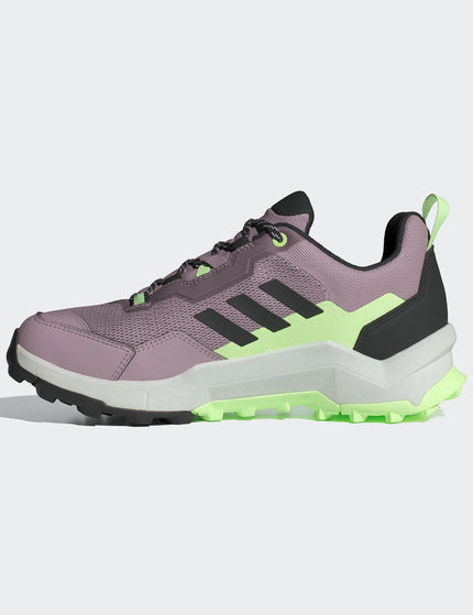 adidas Terrex AX4 Hiking Shoes - Preloved Fig/Core Black/Green Sparkimage2- The Sports Edit