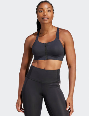 TLRD Impact Luxe High-Support Zip Bra - Black