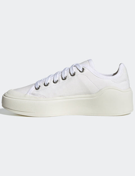 adidas X Stella McCartney Court Shoes - Cloud White/Off Whiteimage2- The Sports Edit