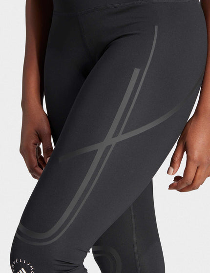 adidas X Stella McCartney TruePace Running Leggings - Blackimage4- The Sports Edit