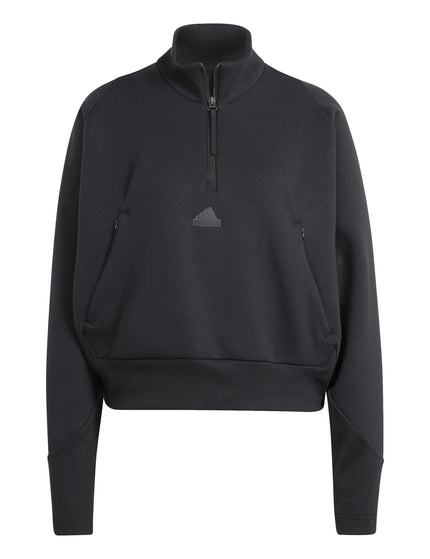 adidas Z.N.E. Quarter-Zip Track Top - Blackimage6- The Sports Edit