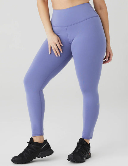 Alo Yoga 7/8 High Waisted Airbrush Legging - Infinity Blueimage7- The Sports Edit