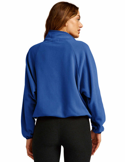 Beyond Yoga Tranquility Pullover - Marine Blueimage3- The Sports Edit
