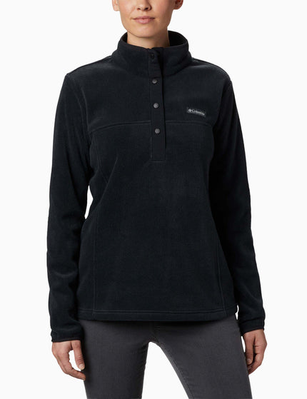 Columbia Benton Springs Half Snap Pullover - Blackimage1- The Sports Edit