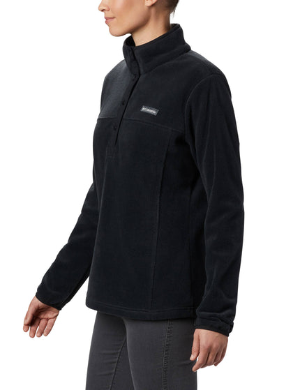 Columbia Benton Springs Half Snap Pullover - Blackimage3- The Sports Edit