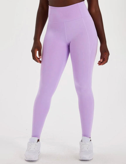 Girlfriend Collective Compressive High Waisted 7/8 Legging - Lilacimage5- The Sports Edit