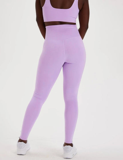 Girlfriend Collective Compressive High Waisted 7/8 Legging - Lilacimage6- The Sports Edit