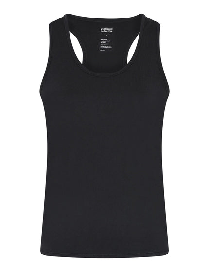 Girlfriend Collective ReSet Relaxed Tank - Blackimage8- The Sports Edit