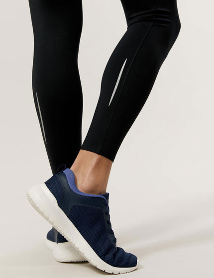 Goodmove Go Train Mesh High Waisted Gym Legging - Blackimage5- The Sports Edit