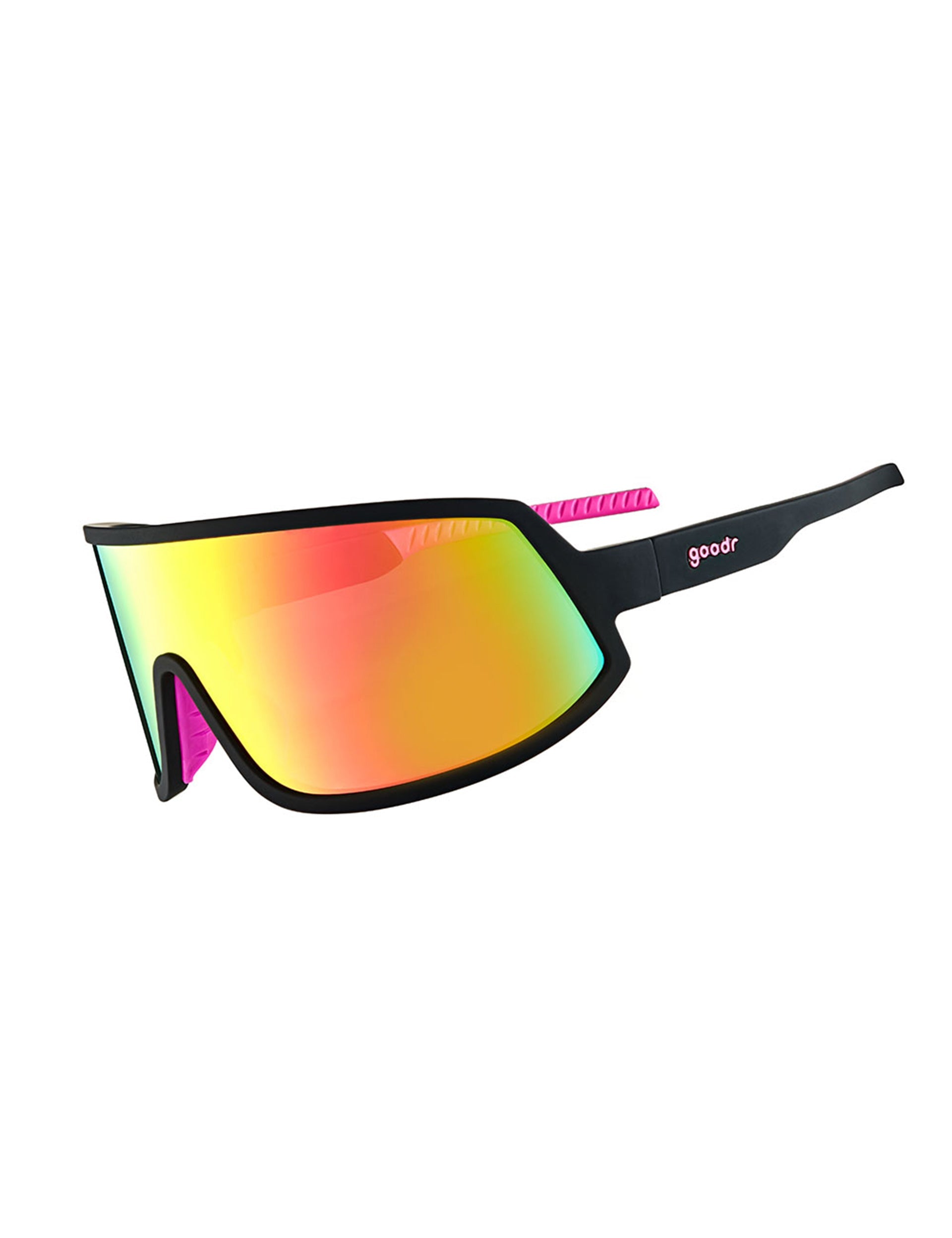 Goodr | I Do My Own Stunts Sunglasses - Black | The Sports Edit