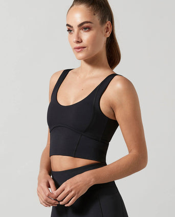 Ava Sports Bra - Black