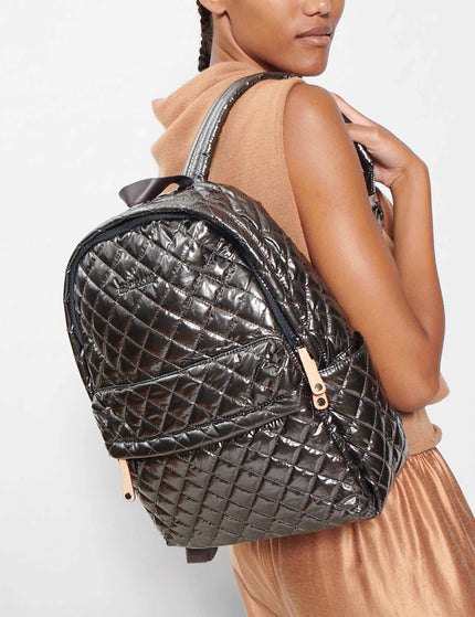 MZ Wallace City Backpack - Anthracite Metallic Metroimage5- The Sports Edit